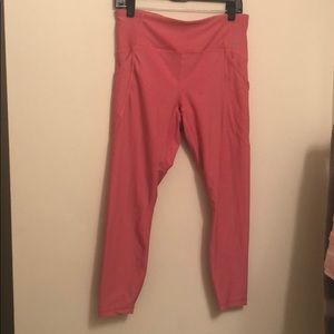 Hot Pink RBX crop leggings